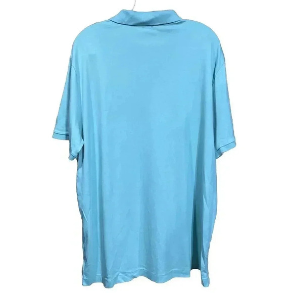Ralph Lauren Polo Shirt Mens XL Classic Fit Teal Green Golf Rugby - Picture 3 of 10